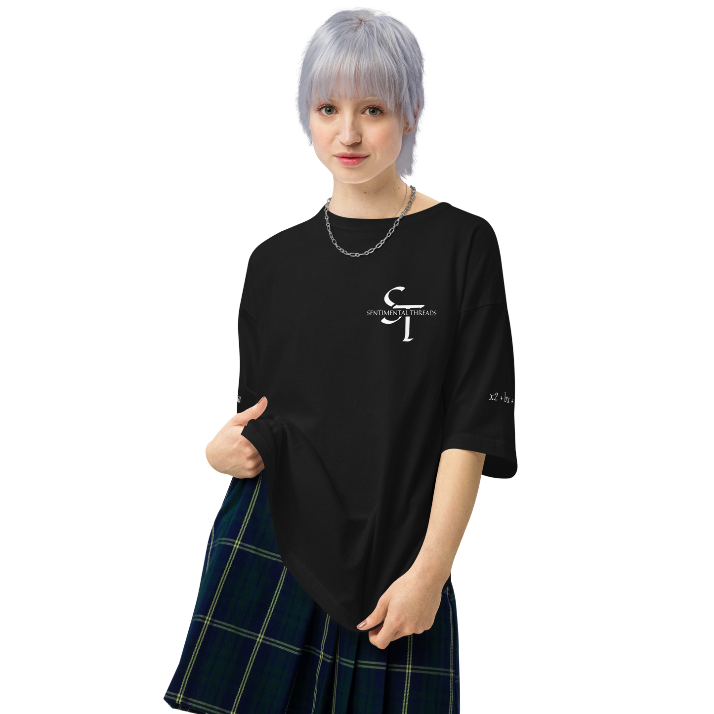 Ágape - Essentia Mystic - Camiseta Negra Oversize