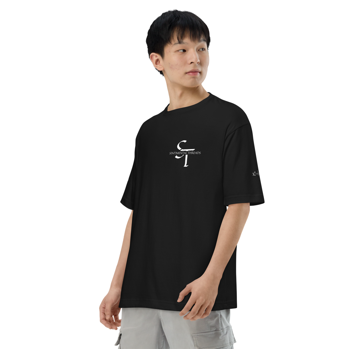 Ágape - Essentia Mystic - Camiseta Negra Oversize