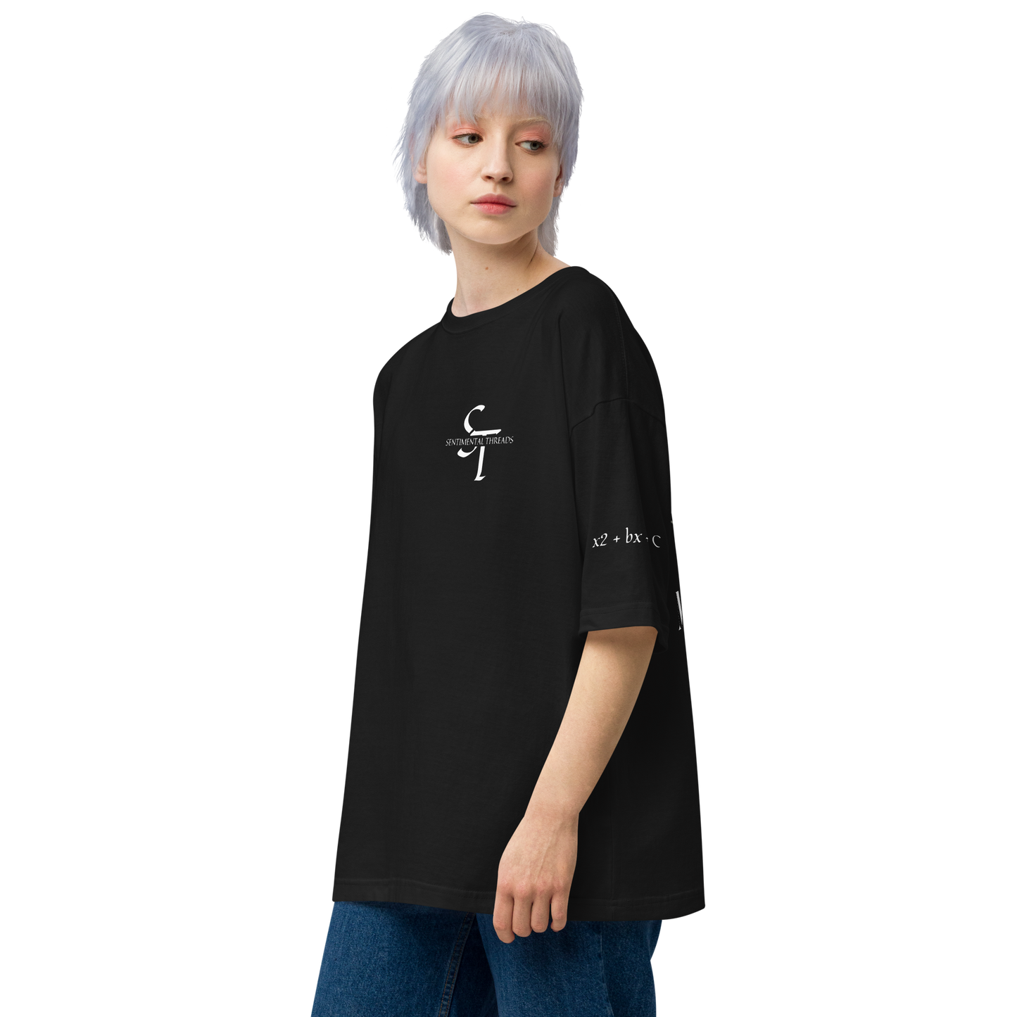 Ágape - Essentia Mystic - Camiseta Negra Oversize