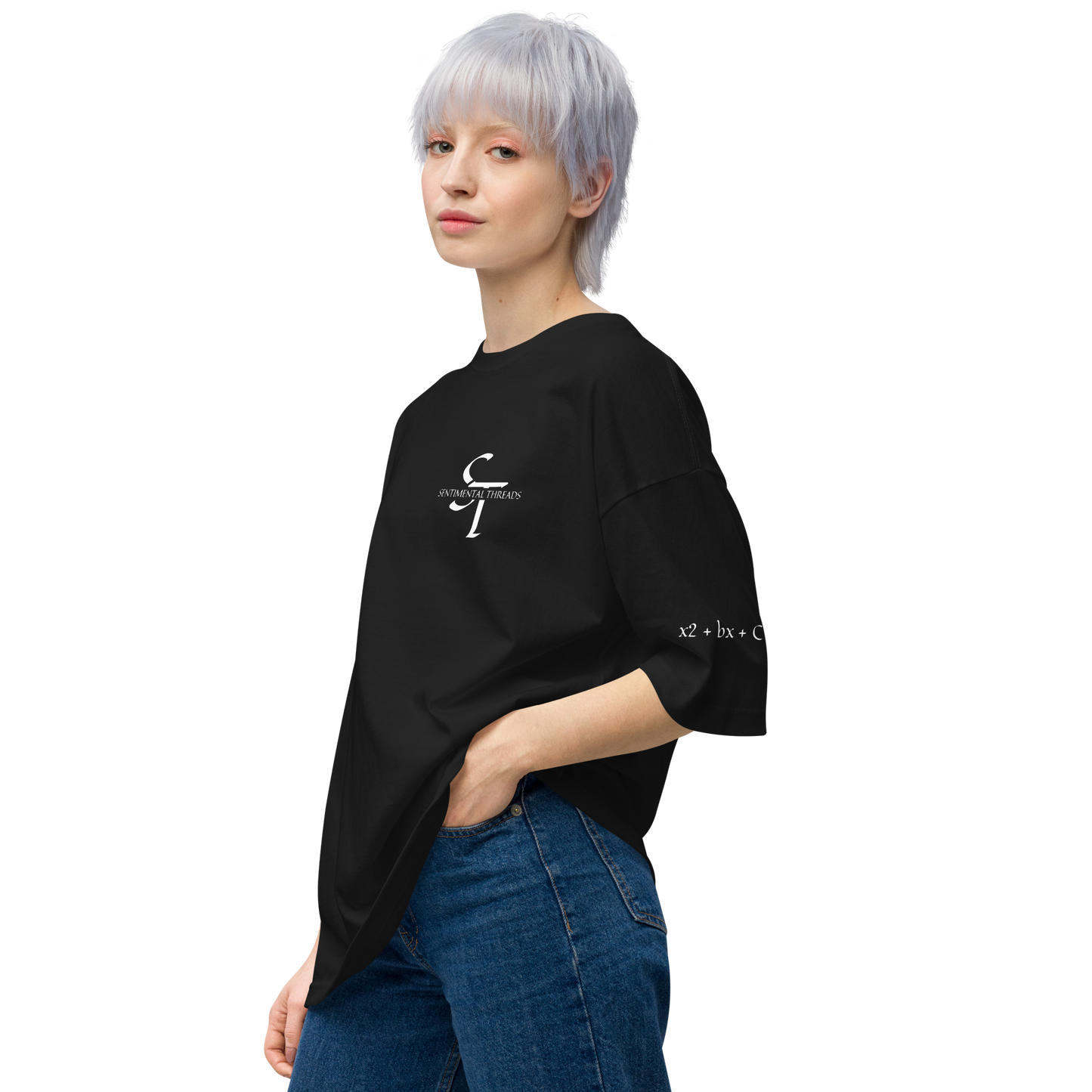 Ágape - Essentia Mystic - Camiseta Negra Oversize