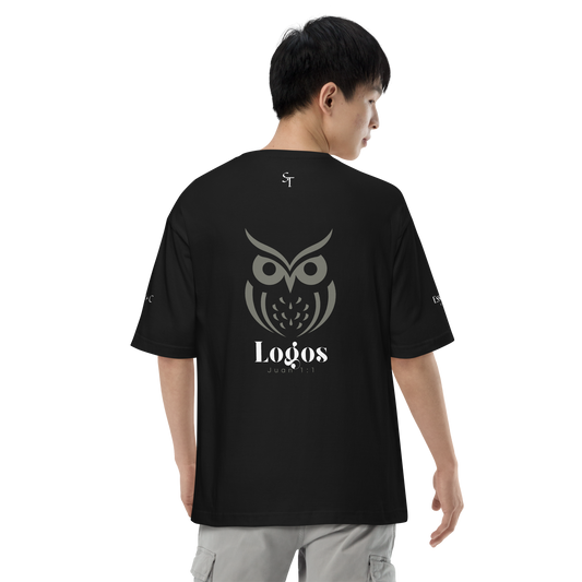 Logos - Essentia Mystic - Camiseta Negra Oversize